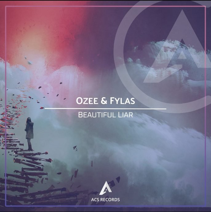 Ozee - Beautiful Liar cover artwork, 2022 collaboration with Fylas on Aces Records