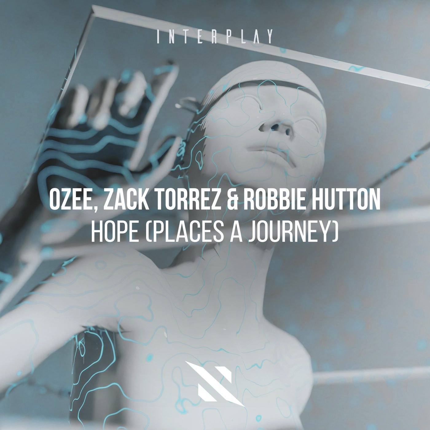 Ozee - Hope (Places A Journey) cover artwork, 2026 collaboration with Zack Torrez & Robbie Hutton on Interplay Records