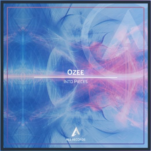 Ozee - Into Pieces cover artwork, 2022 release on Aces Records