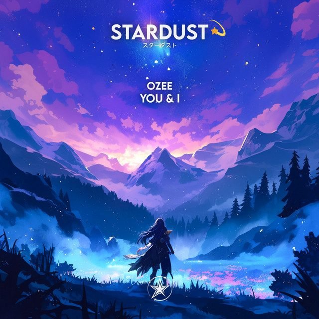 Ozee - You & I cover artwork, 2025 release on Stardust Records